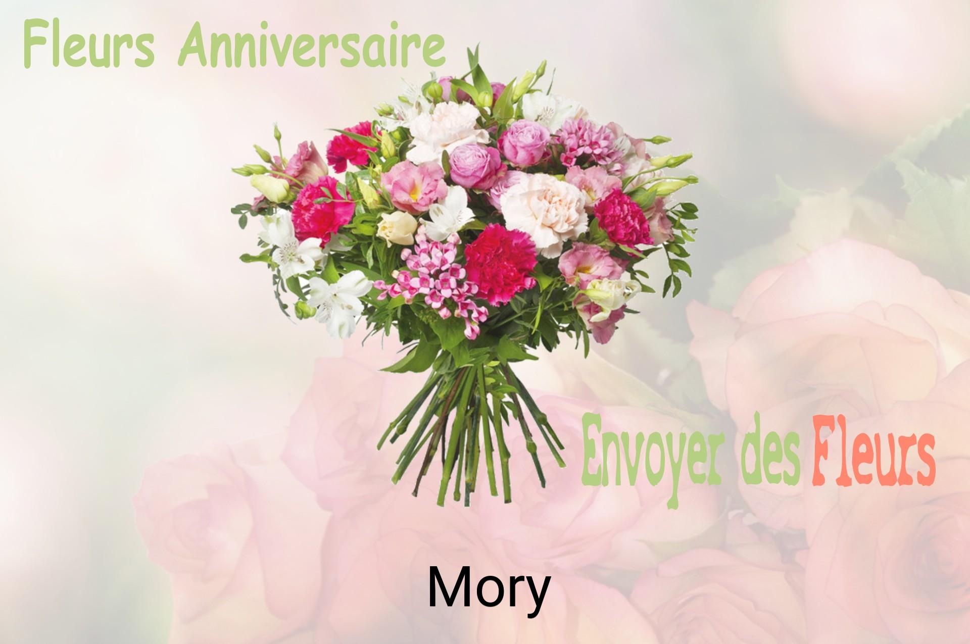 Bouquet de fleurs d’anniversaire livré à Mory